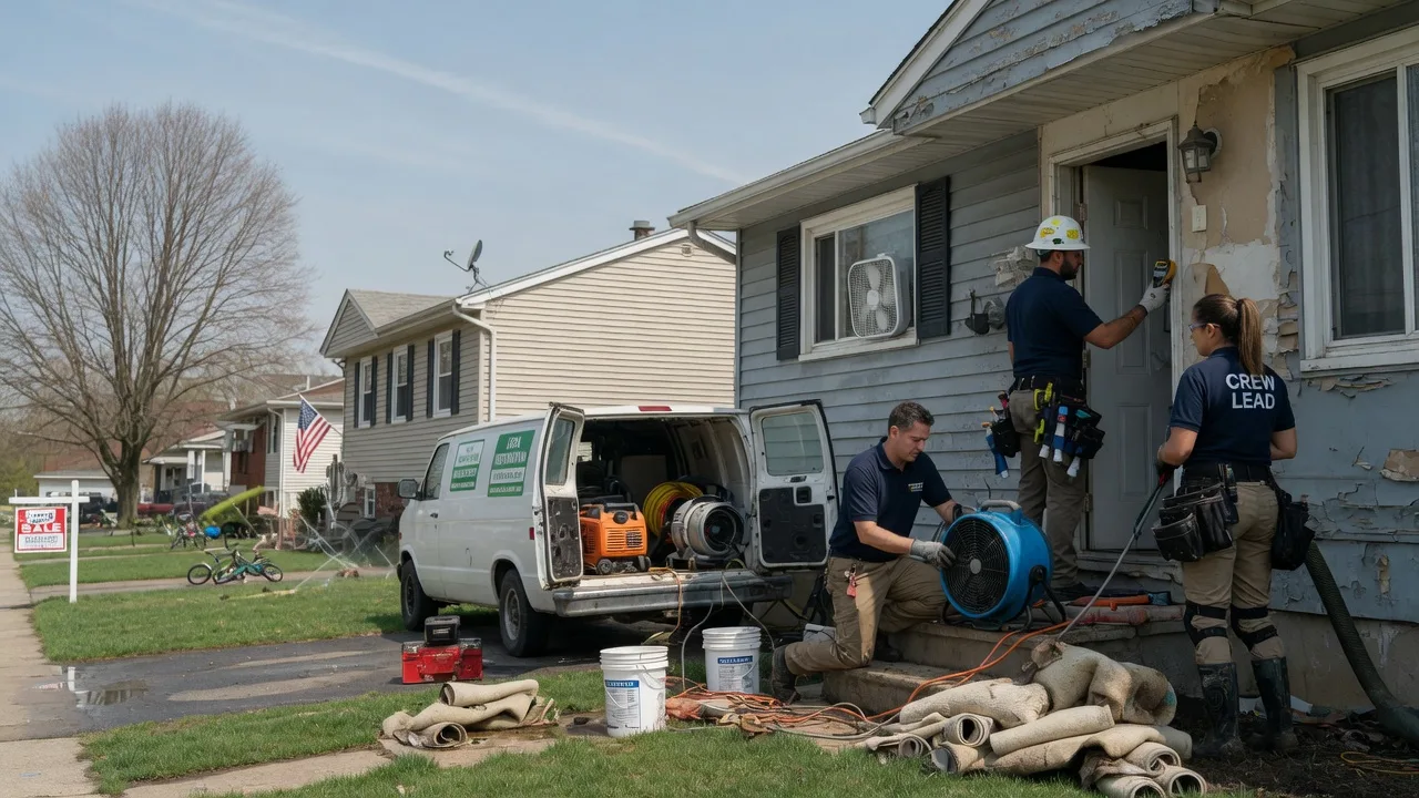 Flood Cleanup in Prospect, OH near me
