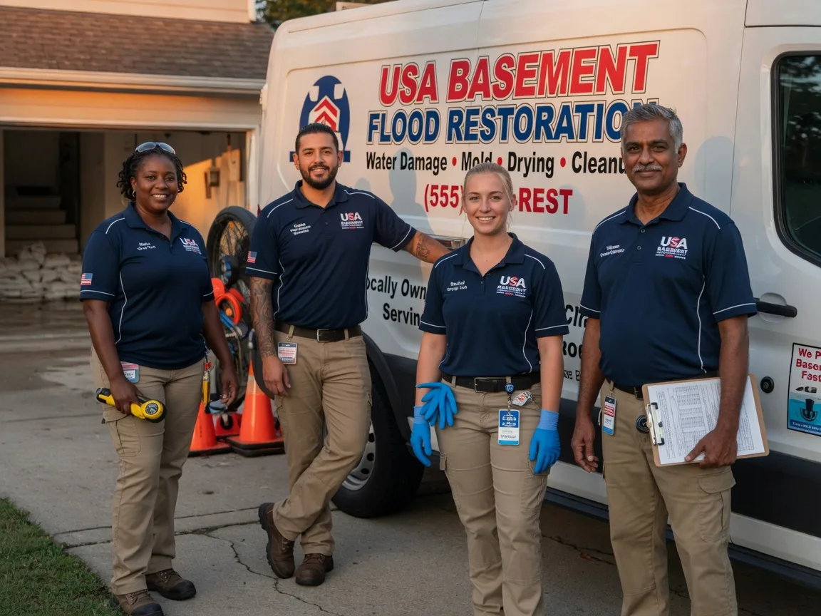 Basement Flood Cleanup company in Prospect, OH