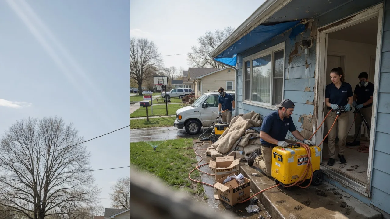Basement Flood Cleanup in Prospect, OH near me